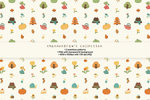 Fall / Autumn Cartoon Clipart