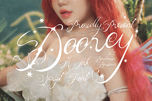 Doorey | A Ink Script Font, a Script Font by Berdansabersama