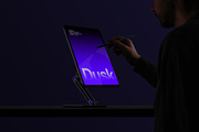 iPad Pro Stand Mockup / Dusk 01, an iPad Mockup by Mockup Cloud (Thumbnail 2 of 2)