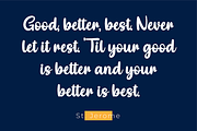 High Beginning, a Script Font by twinstd (Thumbnail 3 of 13)
