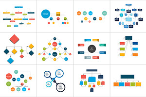 Bundle Of 125 Elements Infographics