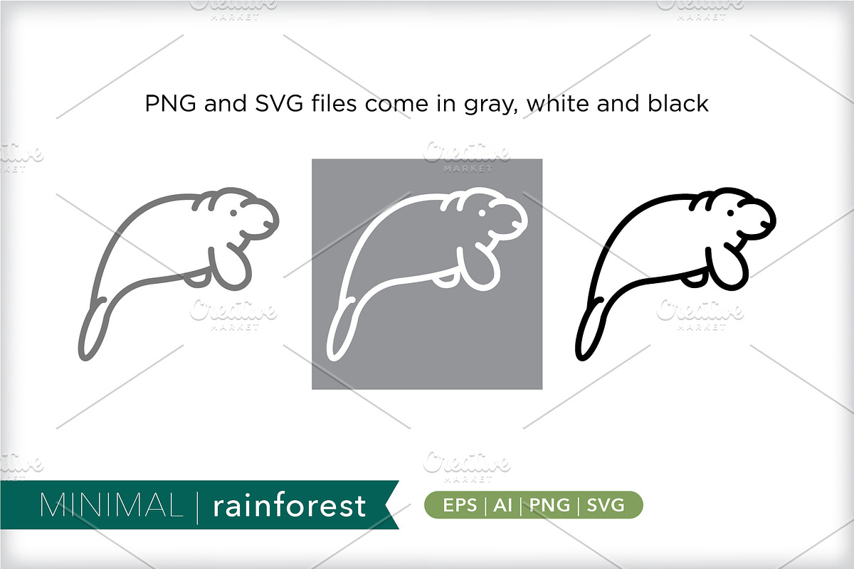 Minimal rainforest icons, an Outline Icon by Picture Window (Photo 2 of 5)
