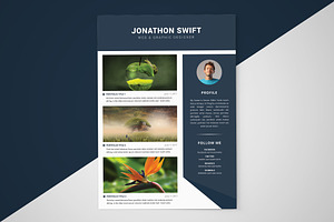 CV/Resume Template 3 Pages