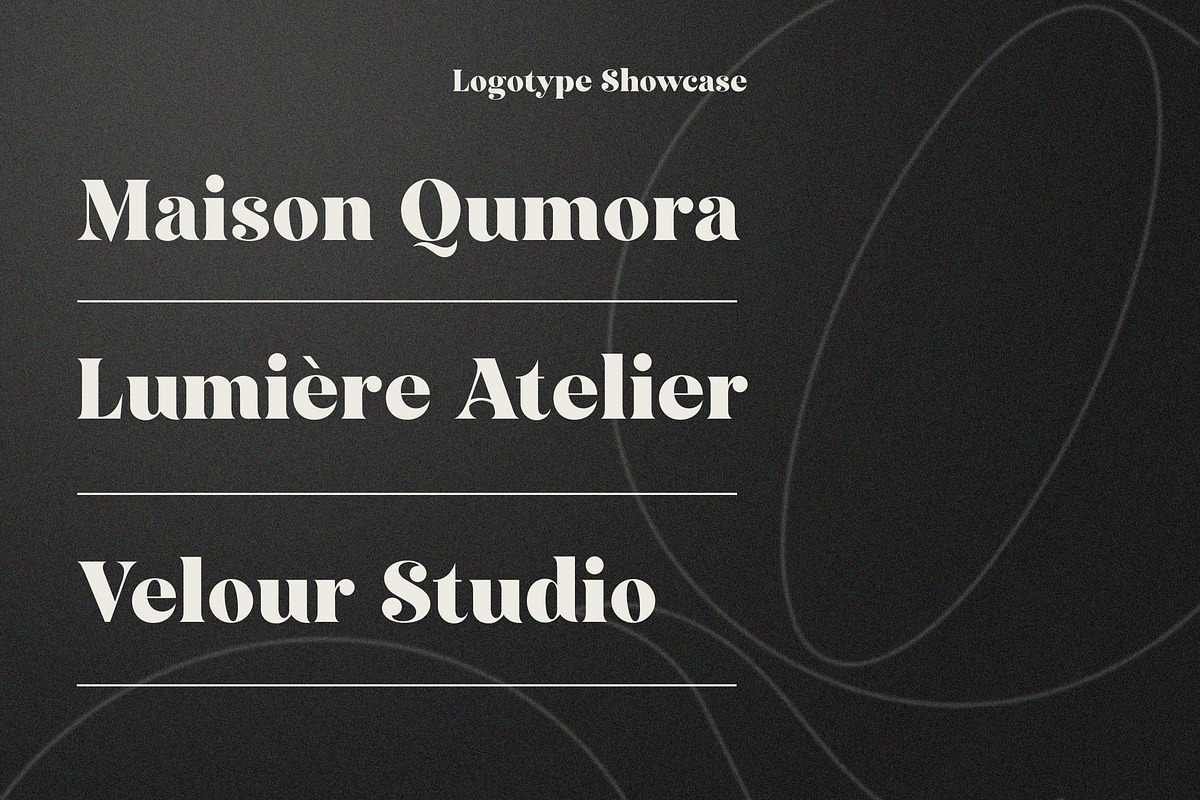 Qumora – Elegant Serif Typeface, a Serif Font by NTC Graphic (Photo 4 of 20)