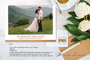 Mountainside Elopement E102, an Invitation Template by Studio Forty Design (Thumbnail 4 of 5)