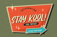 Stay Kool - Cool Font