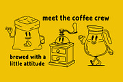 40 Hand-drawn Cute Coffee, a Food Illustration by Jiwstudio (Thumbnail 6 of 12)