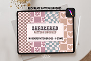 Checkered Procreate Brushes & Stamps, a Brush Add-On by Mastilo Designs (Thumbnail 1 of 7)