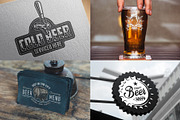 Retro Beer Bundle, a Poster Template by DGIM studio (Thumbnail 5 of 10)