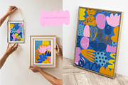 Abstractions shapes collection, a Social Media Template by Bosotochka♥Art (Thumbnail 7 of 11)
