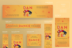 Banners Pack Dancing School