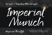 Imperial Munich, a Handwritten Font by operatype.co (Thumbnail 1 of 8)