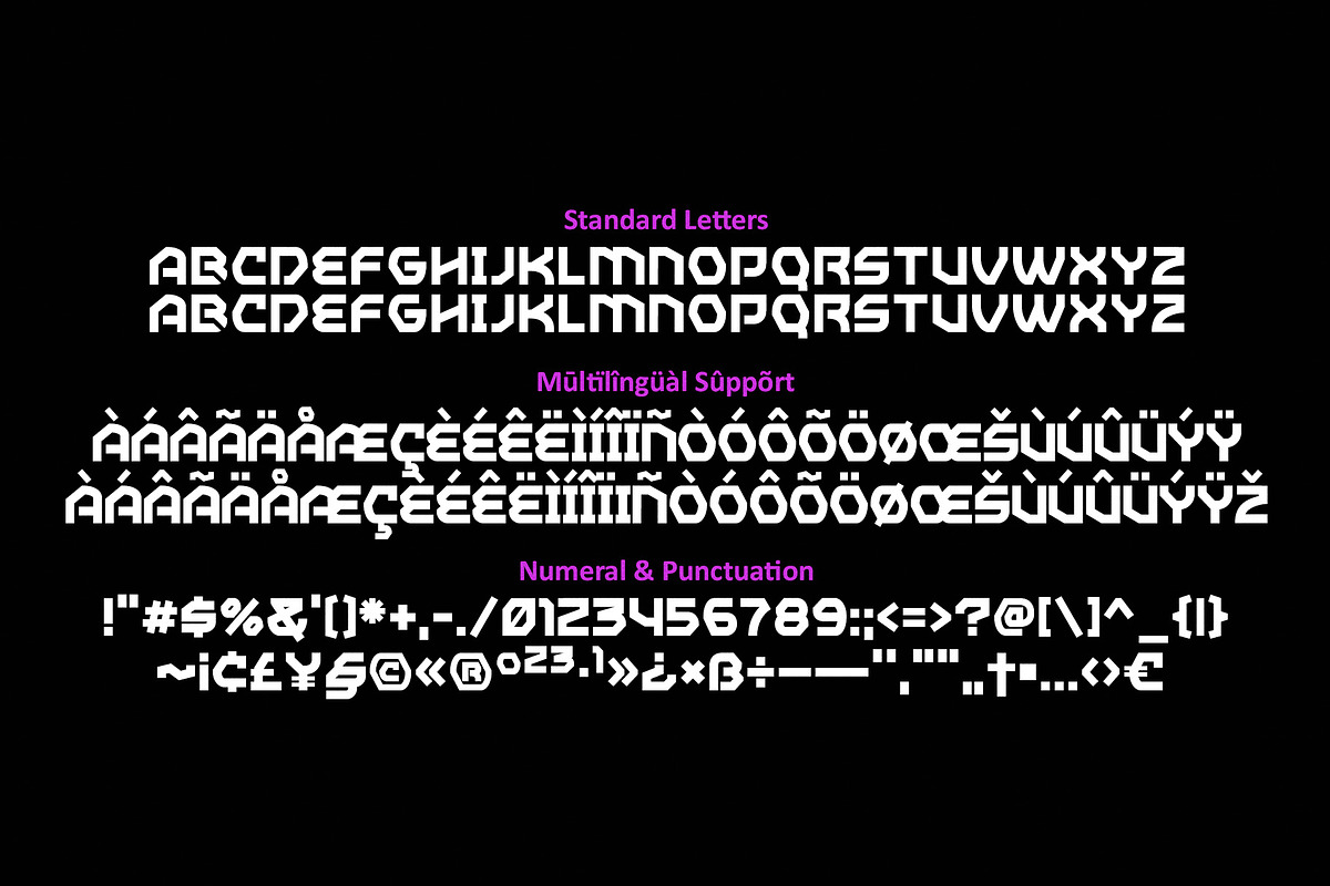Galaxy Freedom - Futuristic Fonts, a Script Font by HIRO.std (Photo 10 of 10)