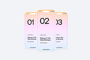 iPhone 17 Pro Clay - 24 Mockups, an iPhone Mockup by Asylab (Thumbnail 16 of 61)