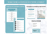 Airbnb Welcome Book Template - Blue, a Poster Template by Templatables (Thumbnail 7 of 11)