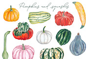 Watercolor Autumn Hand-drawn Clipart, a Seasonal Illustration by Visual Animal (Thumbnail 3 of 5)