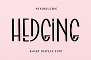 HEDGING, a Sans Serif Font by InermediaSTUDIO (Thumbnail 1 of 6)