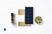 Navy Elegant Wedding Suite, an Invitation Template by Azka Creative (Thumbnail 3 of 5)