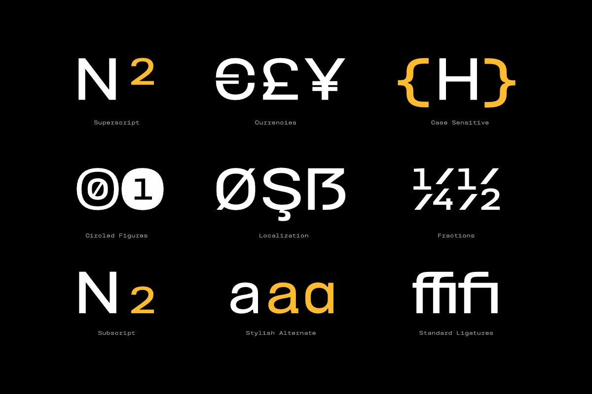 TBJ Felium Monospace Clean Modern, a Sans Serif Font by Taboja Studio (Photo 5 of 15)