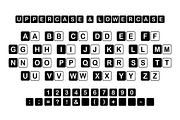 Crossword Puzzle - Tile Game Font, a Sans Serif Font by KiddoGlyphs Studio (Thumbnail 6 of 6)