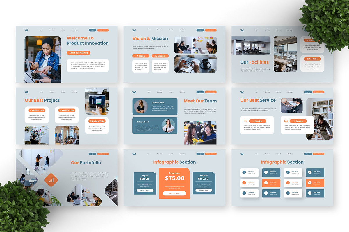 Product Innovation - Business GSL, a Presentation Template by Deepslide Studio (Photo 5 of 6)