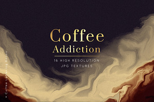 ABSTRACT COFFEE PATTERN set Vol.1