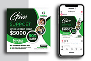 Charity Flyer Templates, a Flyer Template by AfzaalGraphics (Thumbnail 2 of 2)