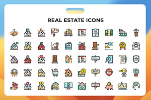 Real Estate Icons, an Icon by Wencory