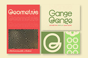 Gange – Bold Geometric Sans, a Sans Serif Font by Lettertype Studio (Thumbnail 6 of 15)