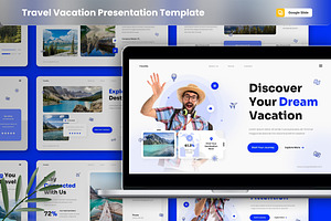 Travel Vacation Google Slides, a Presentation Template by MtvtdArt