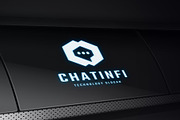 Chat Communication Technology Logo, a Branding & Logo Template by Design_Planet (Thumbnail 2 of 3)
