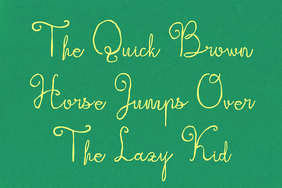 CS Kiesa, a Script Font by Craft Supply Co. (Photo 4 of 8)