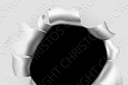 Bullet holes and claw rips, an Illustration by Christos Georghiou (Thumbnail 4 of 4)
