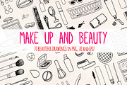 Cosmetics and Make Up Vector Bundle, a Person Illustration by Violet LeBeaux (Thumbnail 2 of 3)