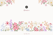 Whimsy & Bright Meadow Flowers, a Decorative Illustration by Kreker Kate (Thumbnail 5 of 10)
