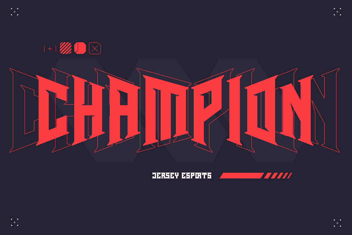 Harax – Esports Display Typeface, a Sans Serif Font by Letterara (Photo 2 of 14)