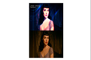 Retro Analog Glow Photo Effect, a Brushes & More by studiogstock (Thumbnail 2 of 2)