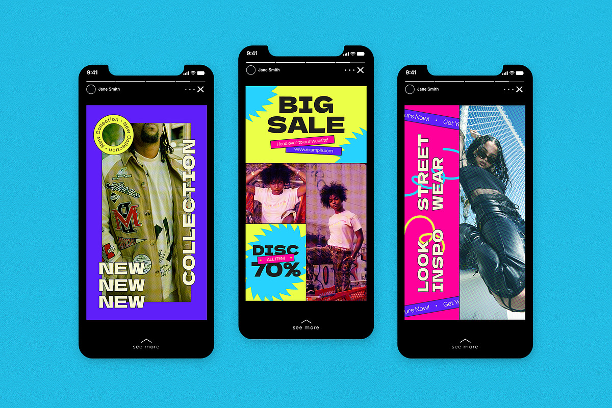 Antidesign Fashion Sale Instagram Pa, a Social Media Template by graphicook (Photo 6 of 6)