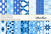 Boho Tie Dye Digital Papers, a Pattern Graphic by BonaDesigns (Thumbnail 1 of 2)
