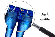 Set of classic fashion illustrations, an Illustration by A.Lila (Thumbnail 3 of 4)