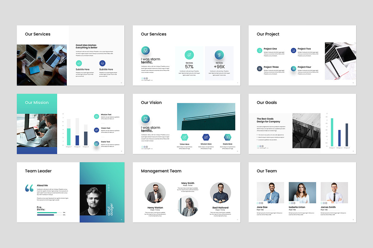 Business Plan Presentation Template preview 7