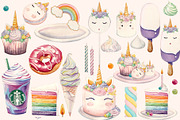 UNICORN DESSERTS, a Graphic by AJDA ART (Thumbnail 4 of 5)