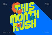 Shake Mouth Typeface, a Sans Serif Font by alit design (Thumbnail 11 of 15)