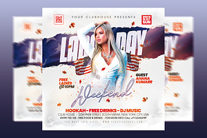 Labor Day, a Flyer Template by MithilaCreation