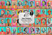 Funky Portraits: Artistic Paper, a Person Illustration by NiiiNArt (Thumbnail 1 of 8)