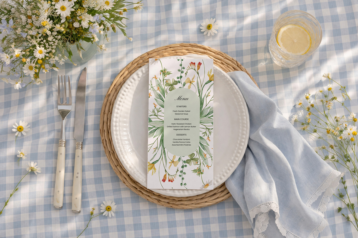 Garden Morning Cottage Core set, a Decorative Illustration by Yuliia Lashevska (Photo 9 of 17)
