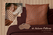 Autumn Dreams: 40 Seamless Patterns, a Pattern Graphic by Cute Atelier (Thumbnail 4 of 9)
