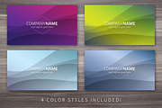 New Waves Professional Business Card, a Business Card Template by Twilight & Twine (Thumbnail 4 of 4)
