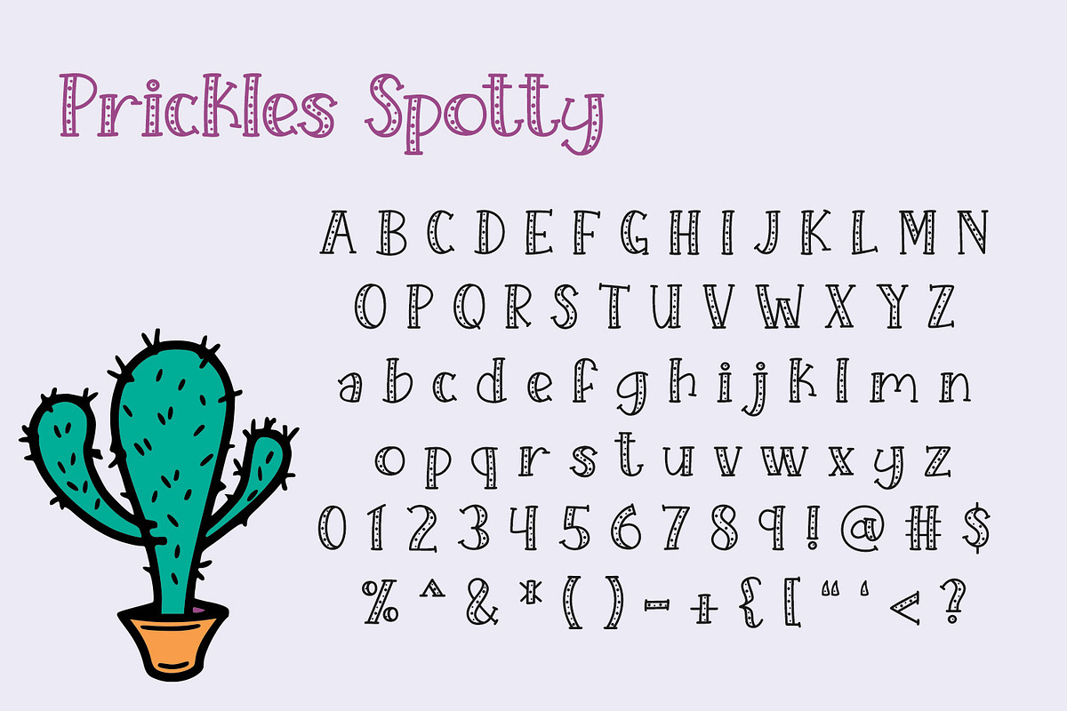 Spotty Prickles preview 2