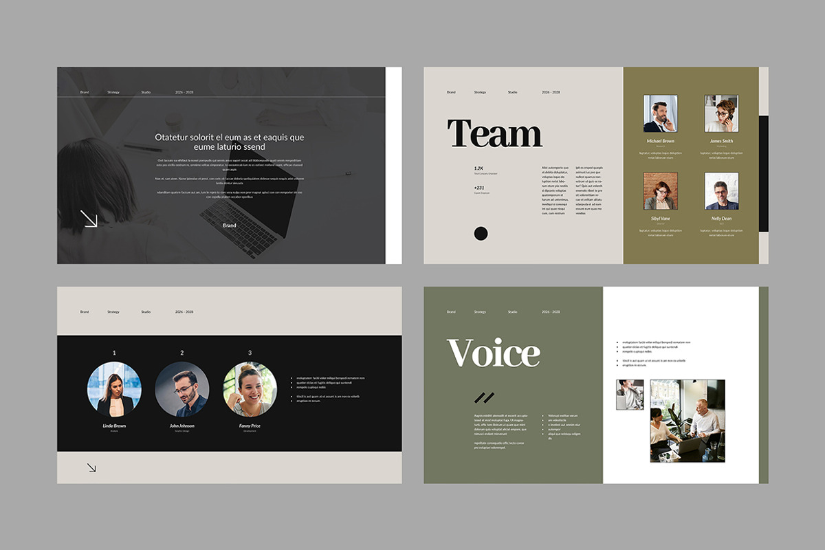 Business Strategy PowerPoint, a Presentation Template by White Graphic (Photo 5 of 8)